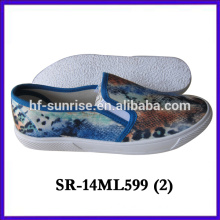 Selling latest design new model canvas shoes for women